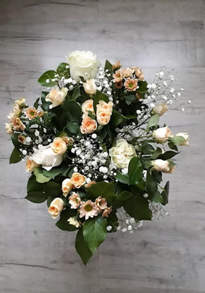 Bouquet structuré de 30€ à 50€